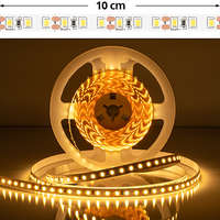 LED szalag beltéri 3528-120 (12 Volt) DEKOR! - meleg fehér