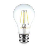  LED lámpa E27 Filament (6W/300°) Körte - meleg fehér