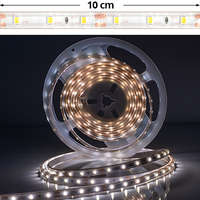 LED szalag kültéri 3528-60 (12 Volt) - hideg fehér DEKOR! 5 méter
