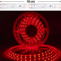LED szalag kültéri 3528-60 (12 Volt) - piros DEKOR! 5 méter