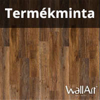 WallArt WallArt Termékminta: Gyors vinyl oldalfali burkolat (2 mm) - Bársony barna (Umber) burkolólap WoodLook