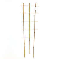  Bambusz növényfuttató létra, 3 tagú (105 cm) 100%-ban természetes bambusz