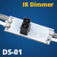 ANRO LED ANRO LED Beépíthető LED vezérlő (DS01) IR kapcsoló, fényerő szabályzó (96W) - alu. LED profilba