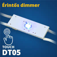 ANRO LED ANRO LED Beépíthető LED vezérlő (DT05) érintős kapcsoló, fényerőszabályzó (96W)