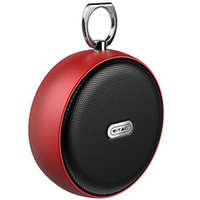  Kulcstartós Bluetooth hangszóró kihangosítóval Portable (4W) piros
