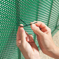 Nortene Nortene Rögzítő hálókhoz és rácsokhoz BRIDFIX gyorskötöző (19 cm, 50 db) zöld