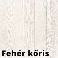 Decosa Decosa Mennyezeti burkoló, fa hatású - Athen (50x50 cm) fehér kőris