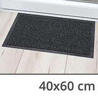  Doormat szennyfogó szőnyeg (40x60 cm) fekete színű lábtörlő