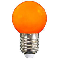 Mentavill Mentavill Színes LED lámpa E27 (1W/200°) Kisgömb - narancs