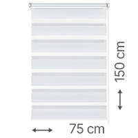 Gardinia Gardinia EASYFIX sávos roló, fehér, ablakra: 75x150 cm