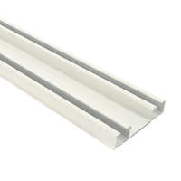 Gardinia Gardinia Como - Alumínium függönysín szett (fehér) - 2 sor - egyedi méret (0-3 méterig)