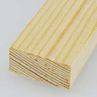 Gyalult fa négyszögléc - fa barkácsléc, skandináv fenyőből (10x20mm) II. osztály