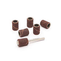 Hengeres csiszolófej (7 db-os szett) könnyen cserélhető csiszolószalaggal