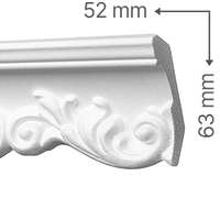 Marbet Marbet Marbet B-35 Mintás dekorléc, mennyezeti stukkó