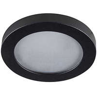 Kanlux Kanlux Flini IP44 süllyeszthető spot lámpatest fürdőszobába is, kör - fekete