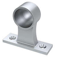 COSMO Ezüst - Tartóelem, 3 cm hosszú, világító vállfatartó vagy gardróbszekrény világításhoz (Fém)