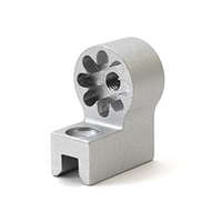 MICO Ezüst és COSMO Ezüst - Csuklós rögzítő elem (anya) asztali-, és képvilágító lámpa készítéséhez