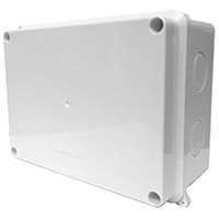 Mentavill Mentavill Sima falú kötődoboz csavaros fedéllel (150x110x70 mm) szürke