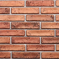 ANRO Wall ANRO Wall Flexpanel PVC falpanel - Tégla (piros tégla burkolat) Brick Natural