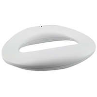  Ovale oldalfali dekor lámpatest - fehér (10W) - meleg fehér