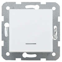 Panasonic Panasonic Kapcsoló, egy pólusú, jelzőfénnyel, keret nélkül, fehér