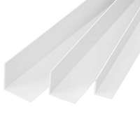  PVC sarokprofil, élvédő (20x20 mm) fehér - 260 cm
