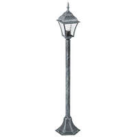 Toscana kültéri állólámpa (E27) antik ezüst, 106 cm