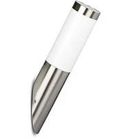 Inox Steel kültéri oldalfali lámpa (E27) rozsdamentes acél, ferde