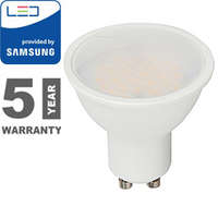 V-TAC V-TAC LED lámpa GU10 (4.5W/100°) természetes fehér, PRO Samsung