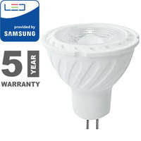  LED lámpa MR16-GU5.3 (6W/38°) Szpotlámpa - meleg fehér, PRO Samsung