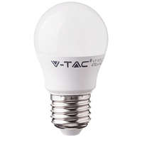 V-TAC V-TAC E27 LED lámpa (3.7W/180°) Kisgömb - hideg fehér