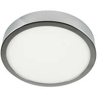 Falon kívüli LED panel (kör alakú) 12W - króm - meleg fehér