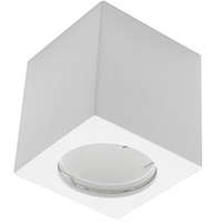 Gipsz spot falon kívüli lámpatest (négyzet), fehér