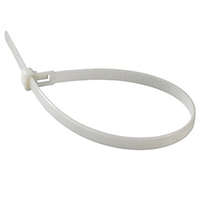 Vezeték rögzítő, kábel kötegelő (4.5x150 mm - 100 darab) fehér