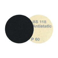 Antiqua HERMES tépőzáras csiszolópapír, Ø115mm #60, terméskövek