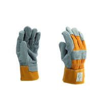 Antiqua Védőkesztyü, hasított bőr , sárga