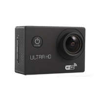 Ezone WiFi-s Sportkamera, H-16, 12MP akciókamera, FullHD video/60FPS, max.64GB TF Card, 30m-ig vízálló, A+ 170°, fekete