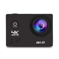 Ezone WiFi-s Sportkamera, H-16-4, 12MP akciókamera, FullHD video/60FPS, max.32GB TF Card, 30m-ig vízálló, A+ 170°, fekete