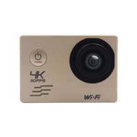 Ezone WiFi-s Sportkamera, H-16-4, 12MP akciókamera, FullHD video/60FPS, max.32GB TF Card, 30m-ig vízálló, A+ 170°, arany