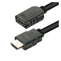 Ezone HDMI 2.0 hosszabbító kábel, 1.5 méter, fekete