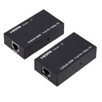 Ezone HDMI hosszabbító adapter, Cat6/6e UTP Ethernet kábelen keresztül, akár 50m-ig