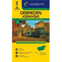 Cartographia Kft. Debrecen környéke turistatérkép