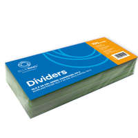Bluering Elválasztócsík, karton 190g. 10,5x24cm, 100 db/csomag, Bluering® zöld