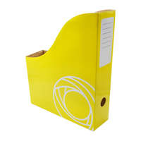Bluering Iratpapucs 8cm, mikrohullámú karton Bluering®, sárga