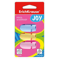 ErichKrause Hegyező ErichKrause Joy 1 lyukú műanyag 3 db-os bliszteres