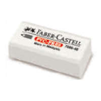 Faber-Castell Radír Faber-Castell Vinyl fehér celofános