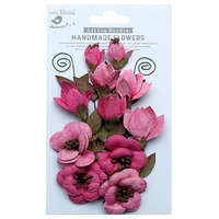  Kreatív dekorvirág Little Birdie Denny Rosy Note 13 részes rózsaszín