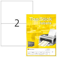 Topstick Etikett címke Topstick 210x148 mm szegély nélküli 100 ív 200 db/doboz