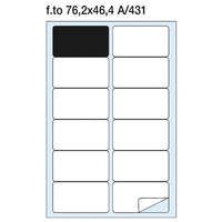 Pátria Etikett címke Pátria 76.2x46.4 mm kerekített sarkú