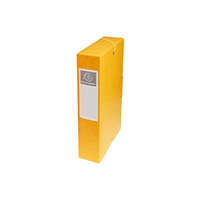 Exacompta Füzetbox karton Exacompta A/4 60 mm gerinccel prespán sárga